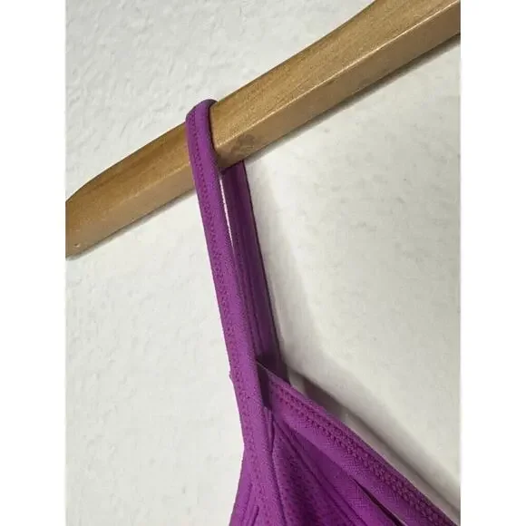 Fabletics Purple Sports Bra Strap Size XXXS 3XS Sports No pads - Picture 5 of 7